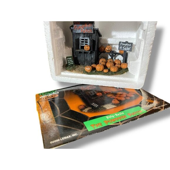 Vintage Lemax 2000 Spooky Town Halloween The Pumpkin Patch Figure 04521A - Picture 1 of 4